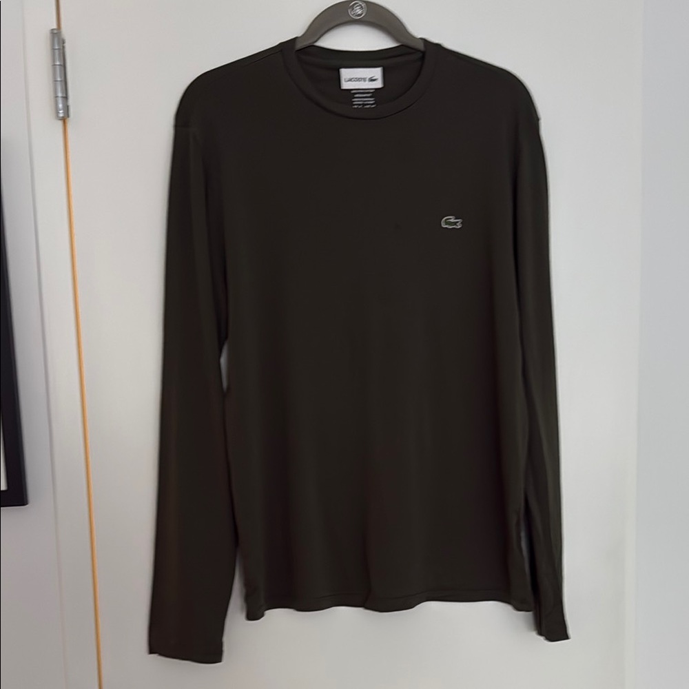 Lacoste Green Long Sleeve Tee